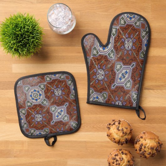 Portugal Ovenwant & Pannenlap Set (Top down)