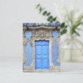 Portugal Palace Door Feestdagenkaart (Staand voorkant)