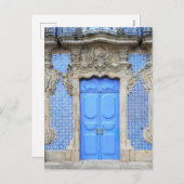 Portugal Palace Door Feestdagenkaart (Voorkant / Achterkant)