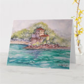 Portugal Palácio da Comenda Setubal Kaart (Gele Bloem)