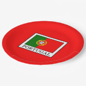 Portugal Papieren Bordje (Gekanteld)