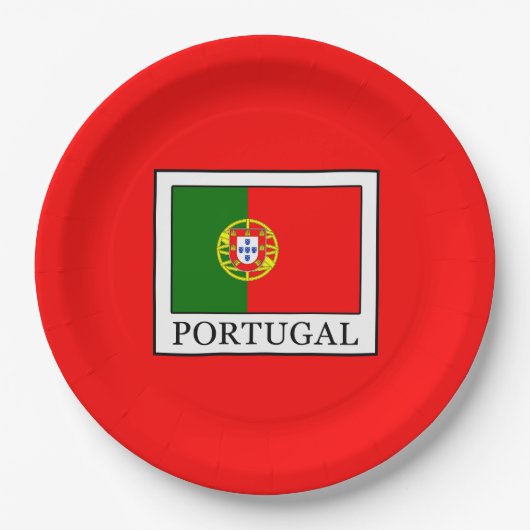 Portugal Papieren Bordje (Voorkant)