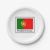 Portugal Papieren Bordje (Voorkant)