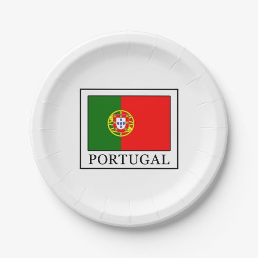 Portugal Papieren Bordje (Voorkant)