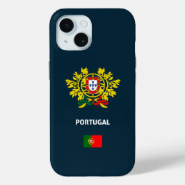 Portugal paspoort telefoon geval iPhone 15 case