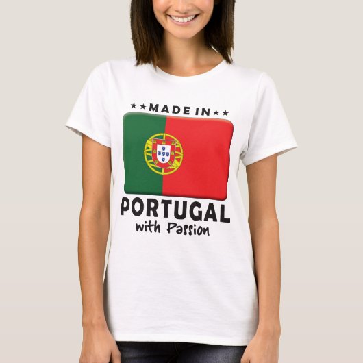 Portugal Passie T-shirt (Voorkant)