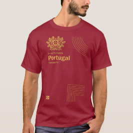 Portugal passport cover t-shirt