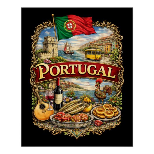 Portugal Perfect Poster (Voorkant)