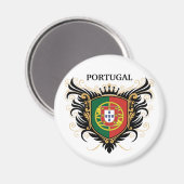 Portugal [personaliseren] magneet (Voorkant / Achterkant)