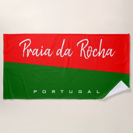 Portugal personaliseren strandlaken (Voorkant)