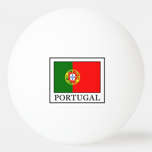 Portugal Pingpongbal (Voorkant)