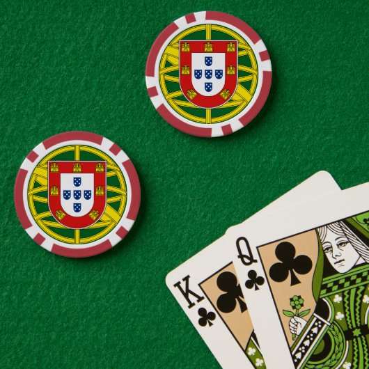 Portugal Poker Chips (Pokertafel (Dubbel))