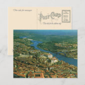  Portugal, Porto, stad en Douro Briefkaart (Voorkant / Achterkant)