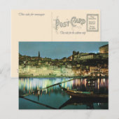  Portugal, Porto, Wijnboot op de Douro Briefkaart (Voorkant / Achterkant)