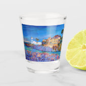 Portugal Portugees landschap Zee Beach Shot Glas (Voorkant)