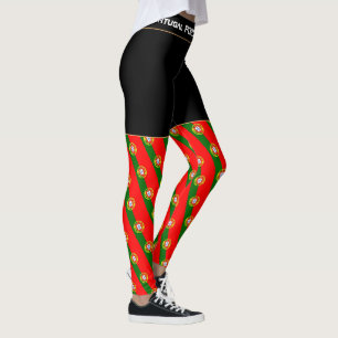 Portugal, Portugese mode voor de vlag, ventilator  Leggings