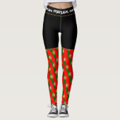 Portugal, Portugese mode voor de vlag, ventilator  Leggings (Voorkant)