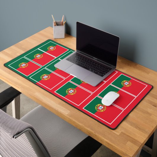 Portugal | Portugese vlag Desk Mat (Kantoor 2)
