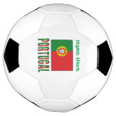 Portugal Portugese vlag Groene Personalisatie Voetbal (Gedraaid)