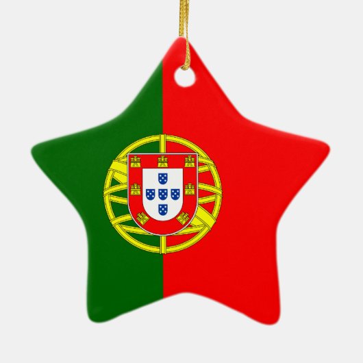 Portugal - Portugese vlag Keramisch Ornament (Achterkant)