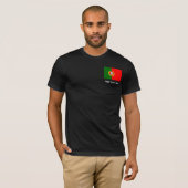 Portugal - Portugese vlag T-shirt (Voorkant volledig)