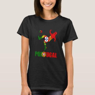 Portugal Portugese voetbalpride Futebol Portuguese T-shirt