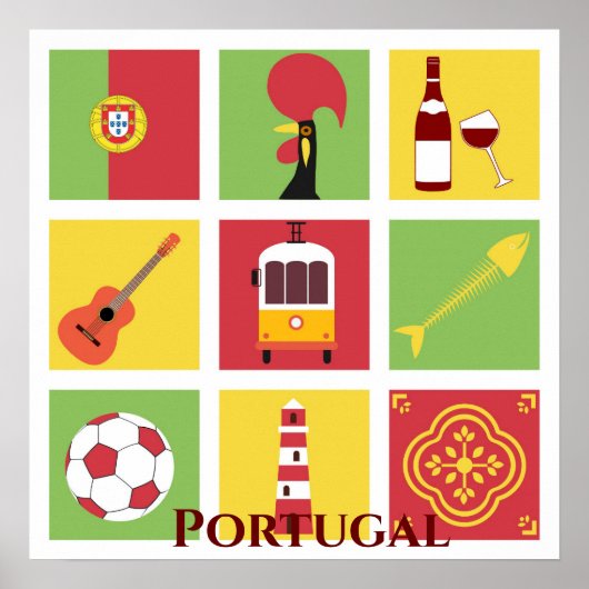 Portugal Poster (Voorkant)