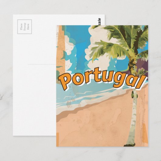 Portugal  Poster Briefkaart (Voorkant / Achterkant)