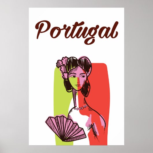 Portugal poster vakantie (Voorkant)