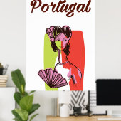 Portugal poster vakantie (Thuiskantoor)