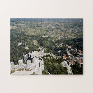 Portugal, provincie Lissabon, Sintra, Uitzicht uit Legpuzzel