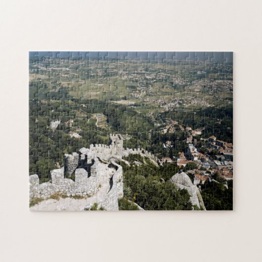 Portugal, provincie Lissabon, Sintra, Uitzicht uit Legpuzzel (Horizontaal)
