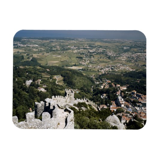 Portugal, provincie Lissabon, Sintra, Uitzicht uit Magneet (Horizontaal)