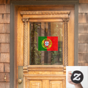 Portugal Raambord, Cling, Portugese vlag Raamsticker