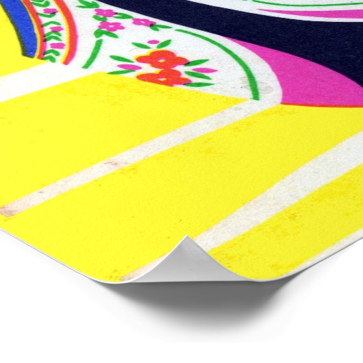  Portugal Reis Poster (Hoek)