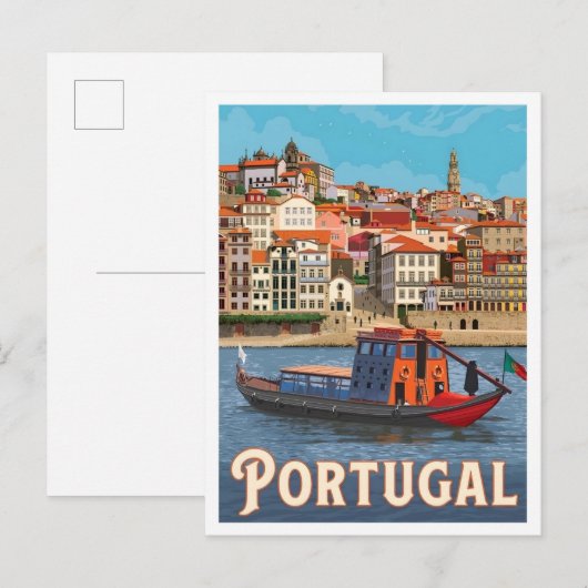 Portugal Reis Reizen  Briefkaart (Voorkant / Achterkant)