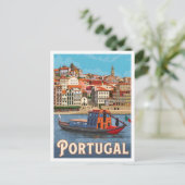 Portugal Reis Reizen  Briefkaart (Staand voorkant)