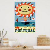 Portugal, reisposter poster (Keuken)