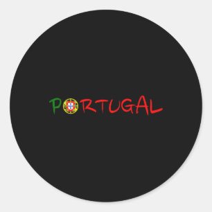Portugal Reizen Vakantie Iberische Trots Portugese Ronde Sticker