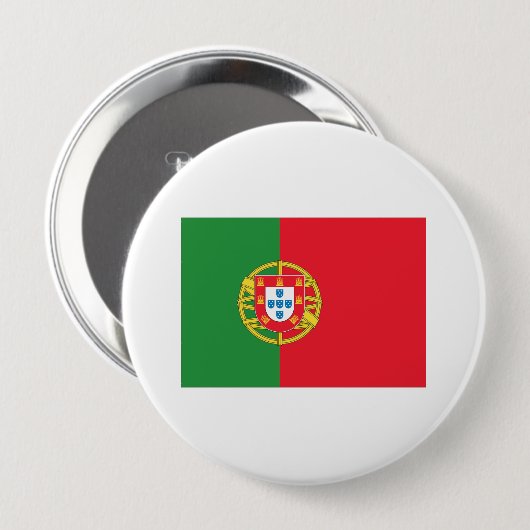 Portugal Ronde Button 4,0 Cm (Voorkant /achterkant)
