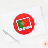 Portugal Ronde Sticker (Envelop)