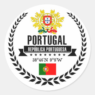 Portugal Ronde Sticker