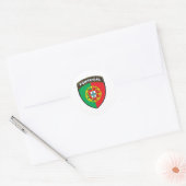Portugal Ronde Sticker (Envelop)