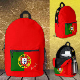 Portugal, rugzak, Portugese Vlag / Custom Bedrukte Rugzak