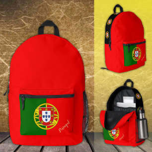 Portugal, rugzak, Portugese Vlag / Custom Bedrukte Rugzak