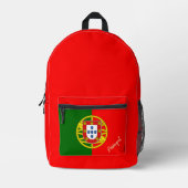 Portugal, rugzak, Portugese Vlag / Custom Bedrukte Rugzak (Voorkant)