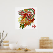Portugal - Selecção Protuguesa Impressão Poster (Keuken)