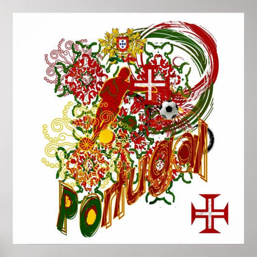 Portugal - Selecção Protuguesa Impressão Poster (Voorkant)