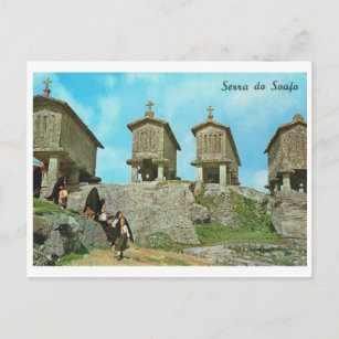  Portugal, Serra do Soaja, begraafplaats, Briefkaart