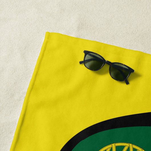 PORTUGAL Shades aangepaste teksthanddoek Strandlaken (In situ)